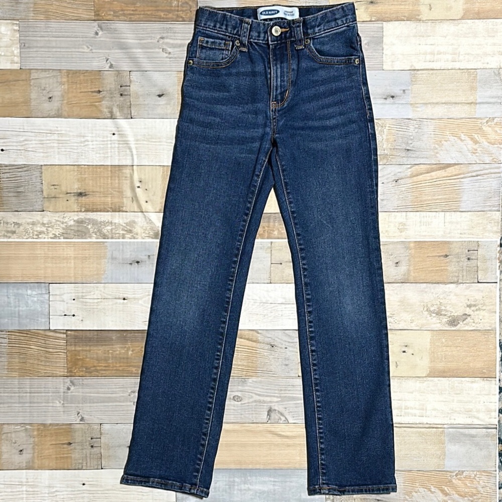 Old Navy Boy’s Slim Straight Blue Jeans